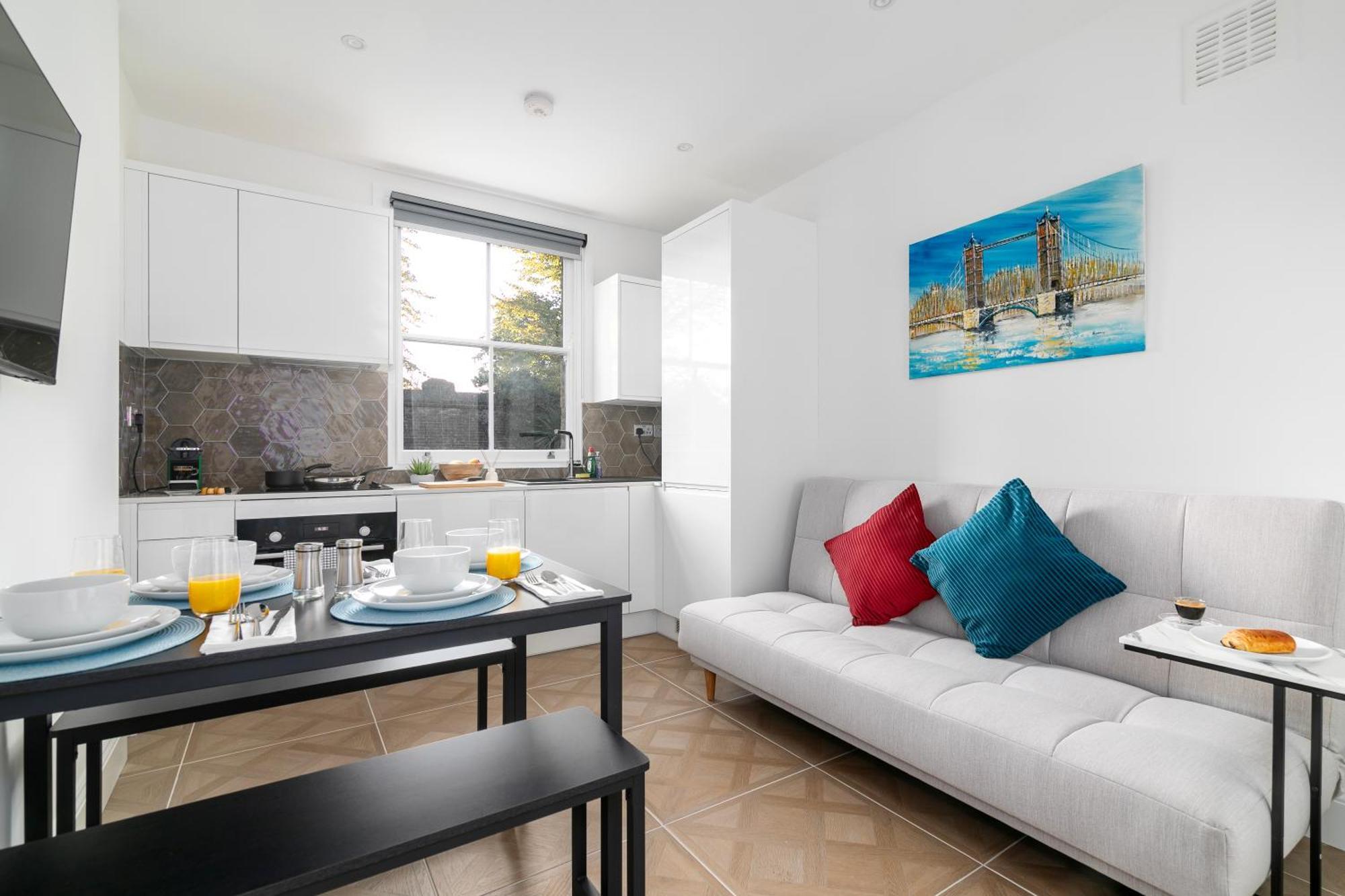 Apartment Modern 2 Bed En-suite Chelsea *